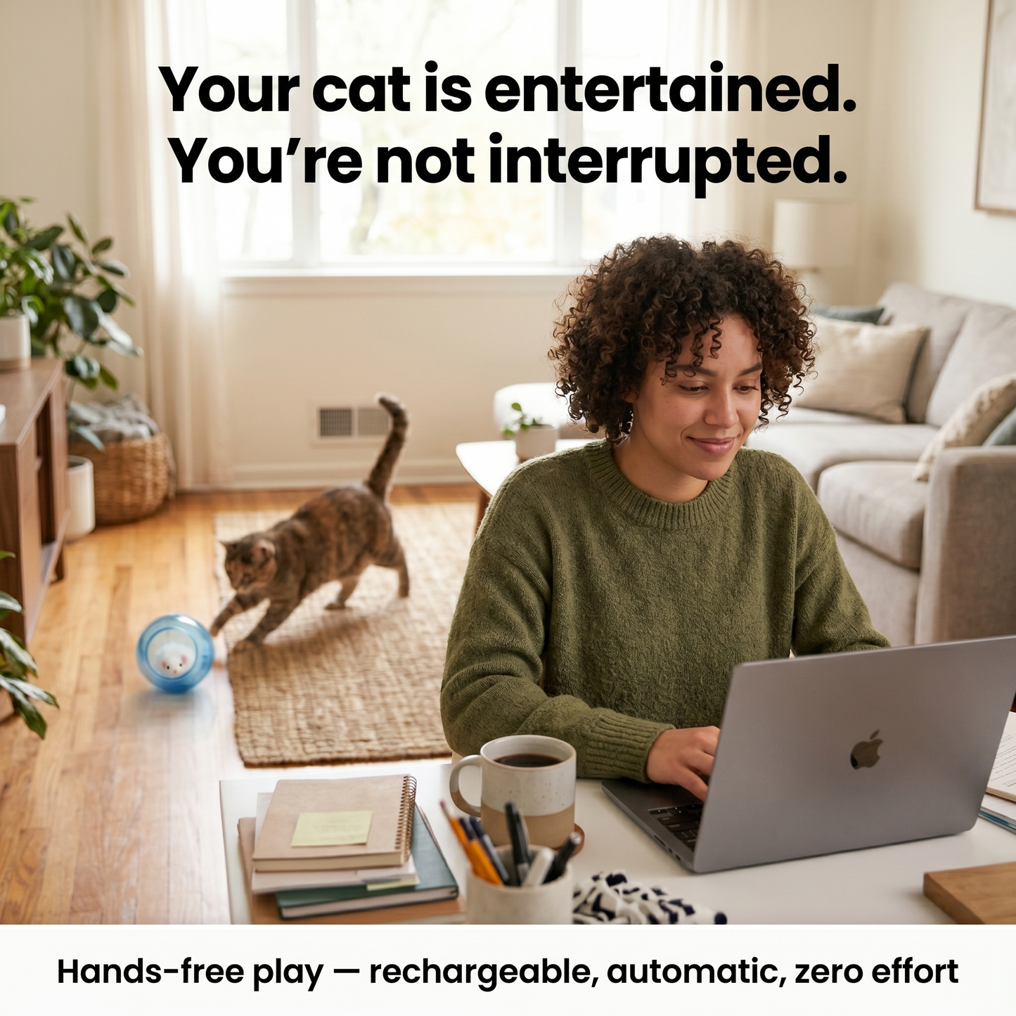 Boredom Buster - Smart Cat Toy