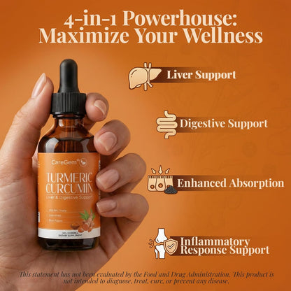 Turmeric Curcumin Complex Liquid Drops