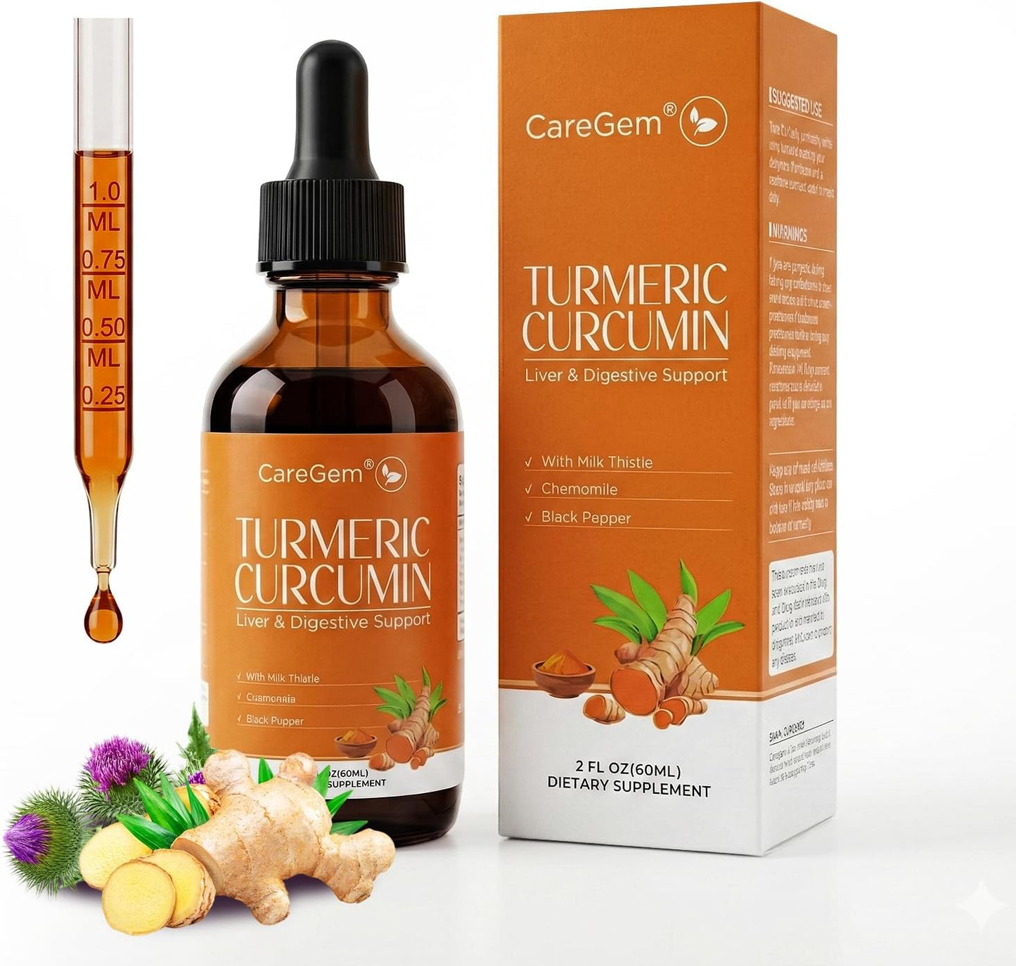 Turmeric Curcumin Complex Liquid Drops