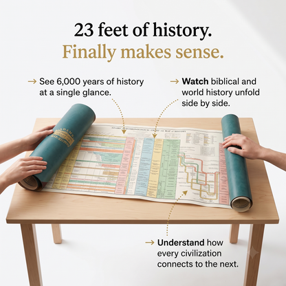 Adams’ Chart of History – 23-Foot Biblical & World History Timeline