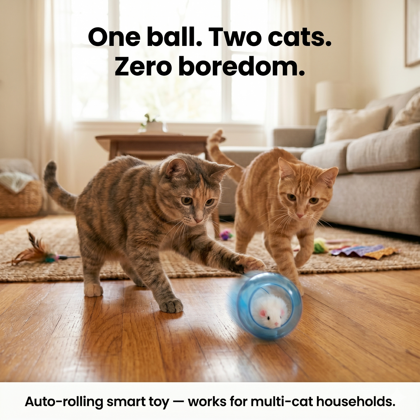 Boredom Buster - Smart Cat Toy