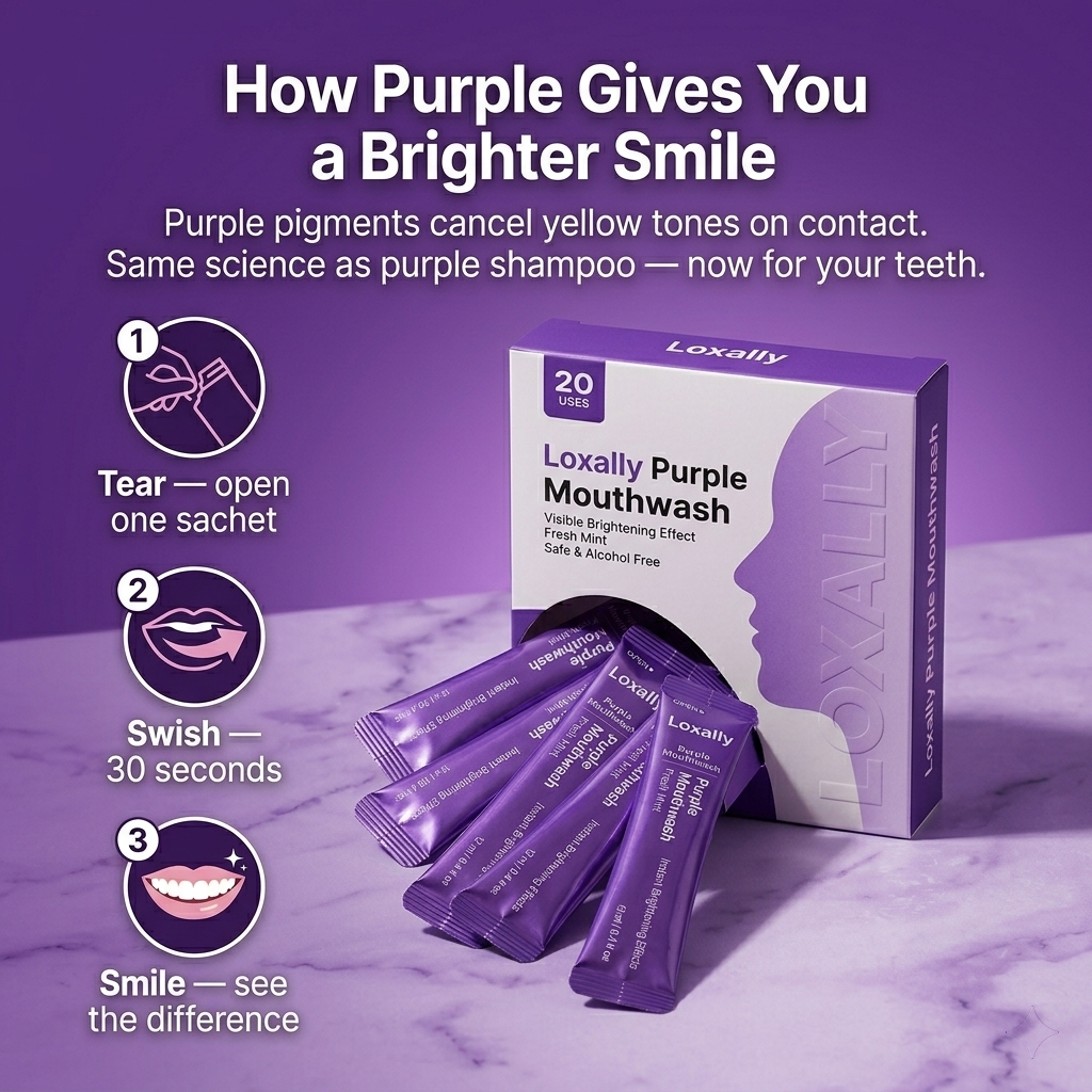 Purple Mouthwash