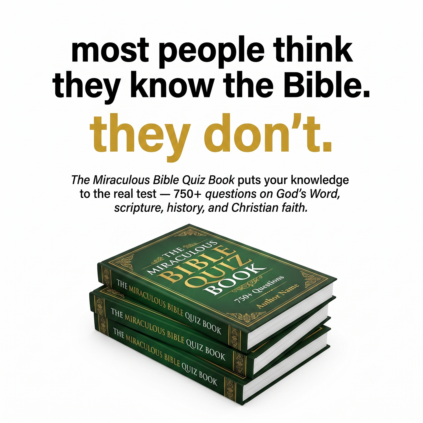 The Miraculous Bible Quiz Book