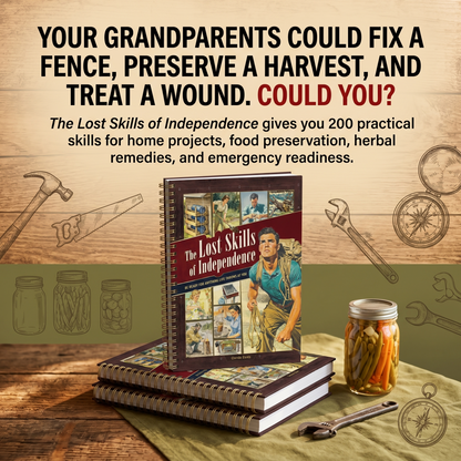 The Lost Skills of Independence Book | 200 Life-Saving Skills