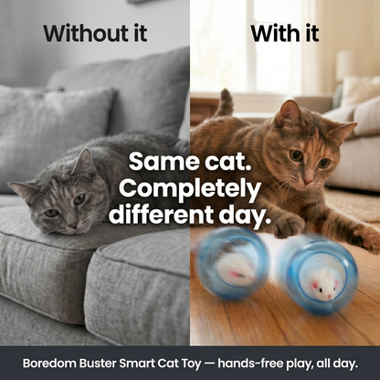 Boredom Buster - Smart Cat Toy