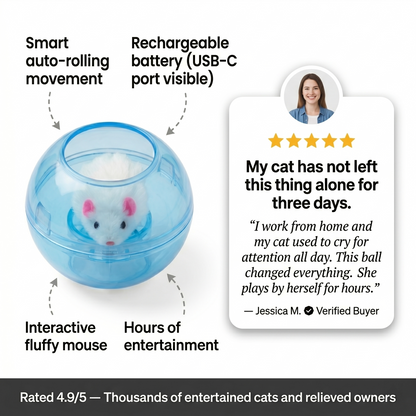 Boredom Buster - Smart Cat Toy