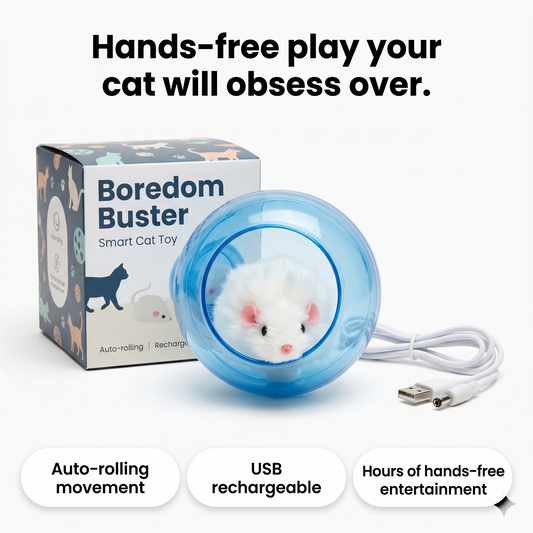 Boredom Buster - Smart Cat Toy